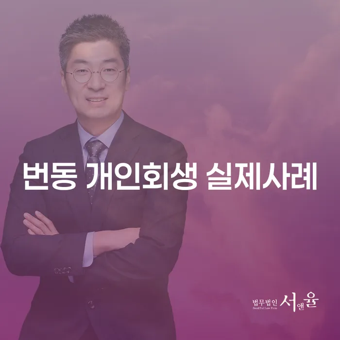 번동 개인회생 실제사례