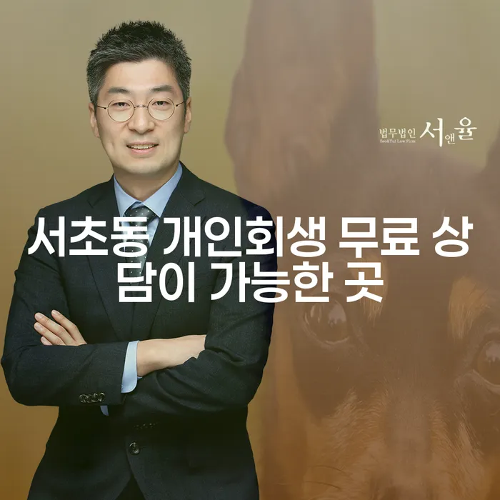 서초동 개인회생 무료 상담이 가능한 곳
