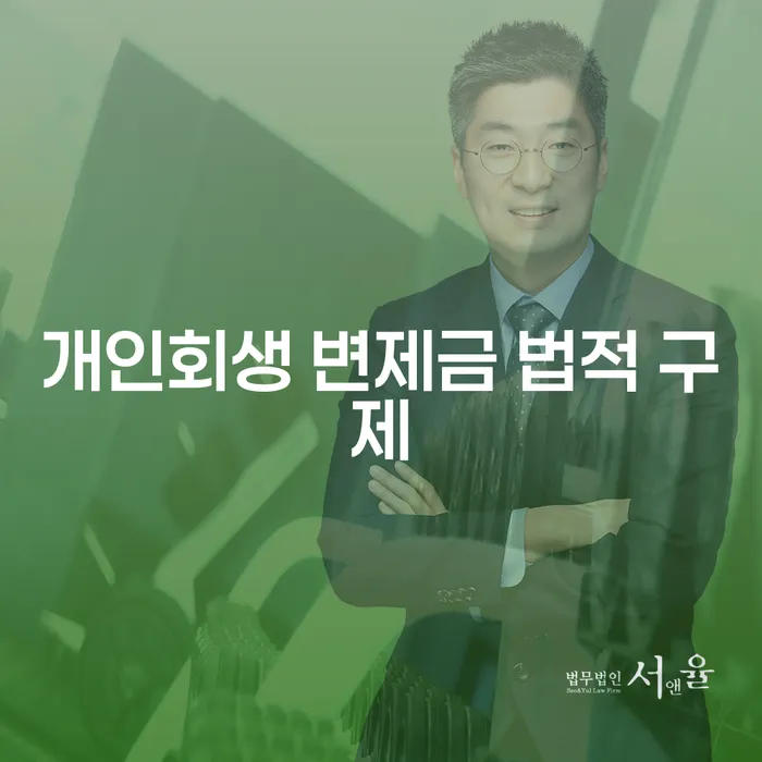 개인회생 변제금 법적 구제란 무엇인가요?