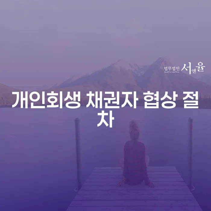 개인회생 채권자 협상 절차는 어떻게 진행되나요?
