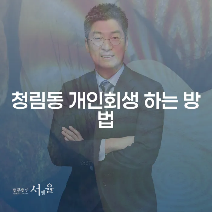 청림동 개인회생 하는 방법은 무엇일까요?
