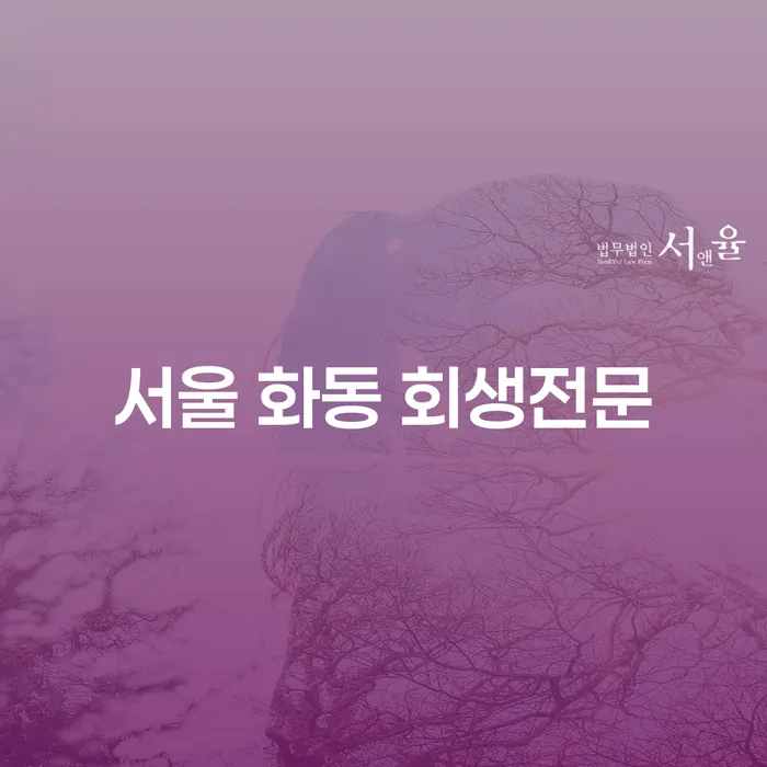 서울 화동 회생전문: 채무조정변호사와 함께하는 개인회생의 길